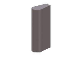 3D Wandlampe - Wandleuchte - Mini Smooth - Simes