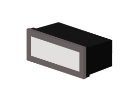 L&acirc;mpada de embutir 3D - Lumin&aacute;ria de embutir - Mini Brique - Simes
