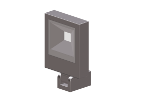 Spotlights and Floodlights 3D - Floodlight - Mini Twist - Simes