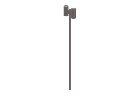3D Street Lights - Street Lamp - Slot Pole - Simes
