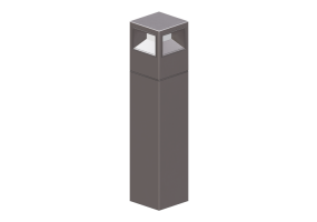 3D Post - Bollard - Cubik - Simes