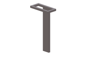 Bollards 3D - Borne - Trim - Simes