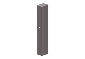 Postes de amarra&ccedil;&atilde;o 3D - Poste de prote&ccedil;&atilde;o - Step- Simes