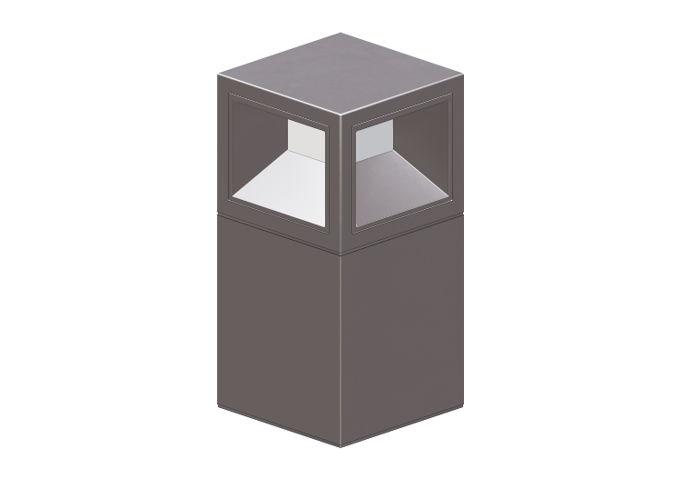 Postes de amarração 3D - Poste de proteção - Cubik - Simes... Postes de amarração 3D - Poste de proteção - Cubik - Simes...