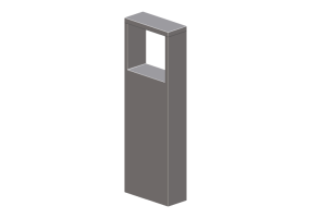 3D Post - Bollard - Mini Cool - Simes