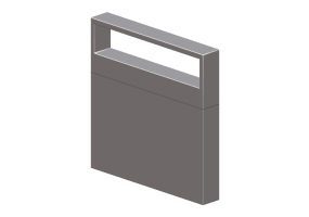 3D Post - Bollard - Mini Cool - Simes