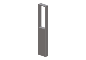 3D Post - Bollard - Cool - Simes