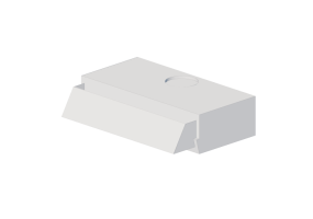 Electrom&eacute;nagers 3D - Hotte int&eacute;gr&eacute;e, 60 cm, blanche &ndash; Smeg - KE61EBE