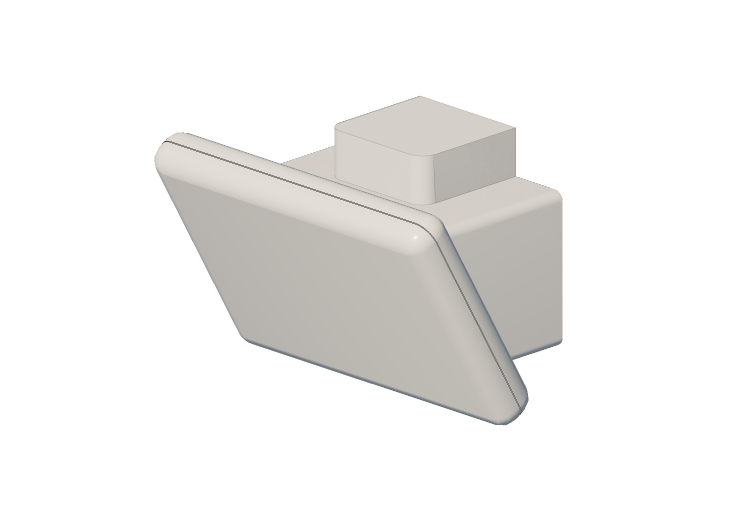 Electrodomésticos 3D - Campana de pared, 75 cm, blanca –... Electrodomésticos 3D - Campana de pared, 75 cm, blanca –...