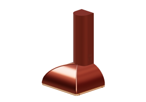 Electroménagers 3D - Hotte murale, 60 cm, cuivre – Smeg - KS59RAE
