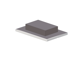 3D Haushaltger&auml;te - Deckenmontierte Dunstabzugshaube, 90 cm, wei&szlig;es Glas - Smeg &ndash; KSCF90B