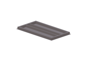 Elettrodomestici 3D - Cappa a soffitto, 90 cm, inox satinato - Smeg &ndash; KSEG90XE-2