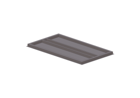 3D Haushaltger&auml;te - Deckenmontierte Dunstabzugshaube, 120 cm, Edelstahl satiniert - Smeg &ndash; KSEG120XE-2