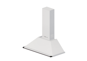 Electroménagers 3D - Hotte murale, 110 cm, blanche – Smeg - KT110BE