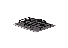 Electrom&eacute;nagers 3D - Table de cuisson &agrave; gaz avec 4 feux - Smeg - P1641X