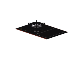 3D Electrical Appliances - Combined cooking top, gas burners and induction zone - Smeg - PM6721WLDR