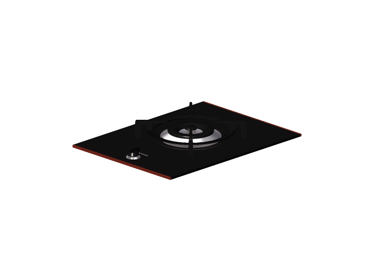 Eletrodomésticos 3D - Cooktop a gás - Smeg - PV631CNX -... Eletrodomésticos 3D - Cooktop a gás - Smeg - PV631CNX -...