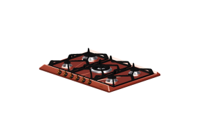 Eletrodom&eacute;sticos 3D - Cooktop a g&aacute;s com 5 bocas - Smeg - SRV876RAGH