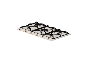 Elettrodomestici 3D - Piano cottura a gas con 5 fuochi - Smeg - SRV896AVOGH2