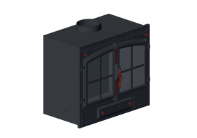 3D Boiler - Lareira a lenha &ndash; Solzaima &ndash; Eros