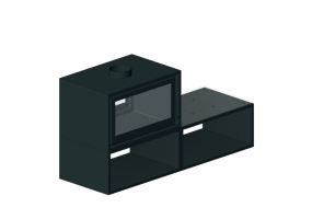 3D Boiler - Fog&atilde;o a lenha &ndash; Solzaima &ndash; Duo Box