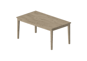 3D Tables - Solid birch table - Stolab - Allegro - 6087