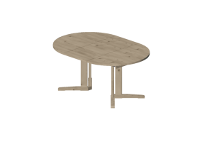 Mesas 3D - Mesa de abedul macizo - Stolab - Bj&ouml;rka - 6045