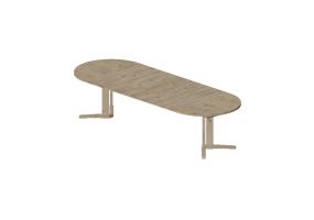 Mesas 3D - Mesa de abedul macizo - Stolab - Bj&ouml;rka - 6048