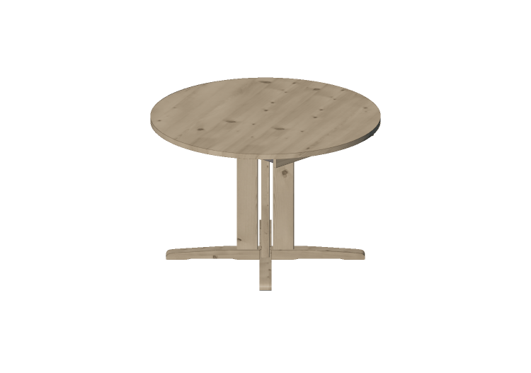 3D Tisch - Tisch rund - Stolab - Björka - 6042 - Stolab 3D Tisch - Tisch rund - Stolab - Björka - 6042 - Stolab