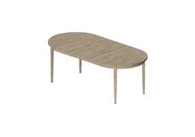 3D Tisch - Tisch aus Massivholz Birke - Stolab - Vardags - 6110-1