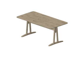 3D Tables - Solid birch table - Stolab - Annie - 6209