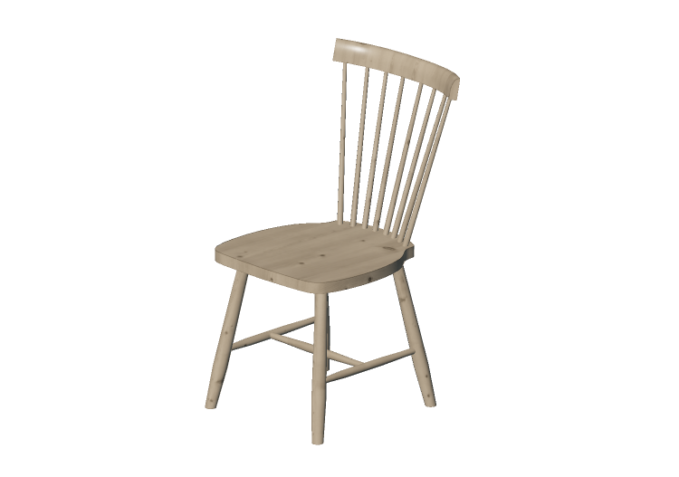 3D Chairs - Solid birch chair - Stolab - Lilla Åland - 9012... 3D Chairs - Solid birch chair - Stolab - Lilla Åland - 9012...