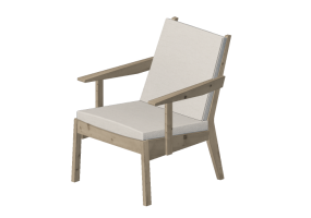 Chaises 3D - Fauteuil en bouleau massif - Stolab - Oxford - 8044