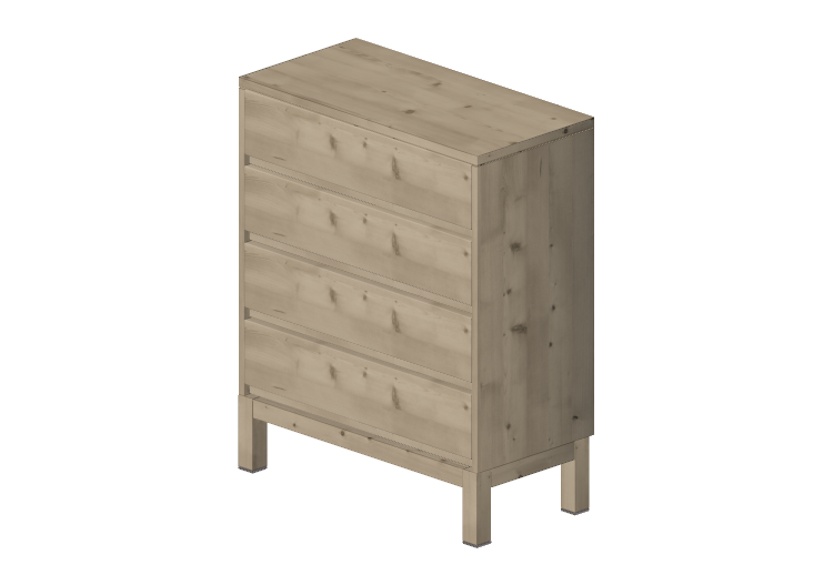 Estantes 3D - Cômoda de madeira maciça de bétula - Stolab -... Estantes 3D - Cômoda de madeira maciça de bétula - Stolab -...