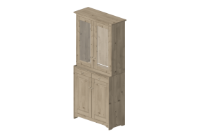 Mobili 3D - Vetrina in massello di betulla - Stolab - Bj&ouml;rka - 7080