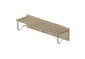 Acess&oacute;rios 3D - Sapateira de madeira maci&ccedil;a de b&eacute;tula - Stolab - Entr&eacute; - 7050