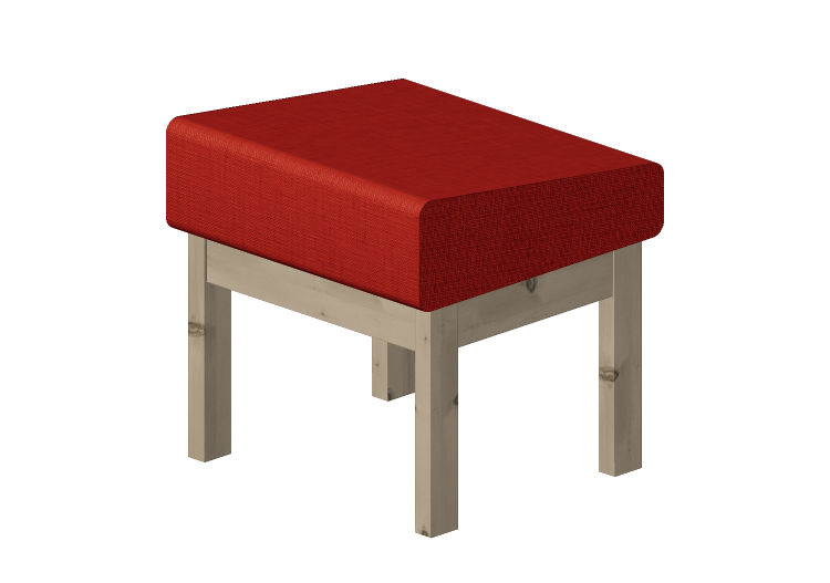Accessoires 3D - Repose-pieds en bouleau massif - Stolab -... Accessoires 3D - Repose-pieds en bouleau massif - Stolab -...