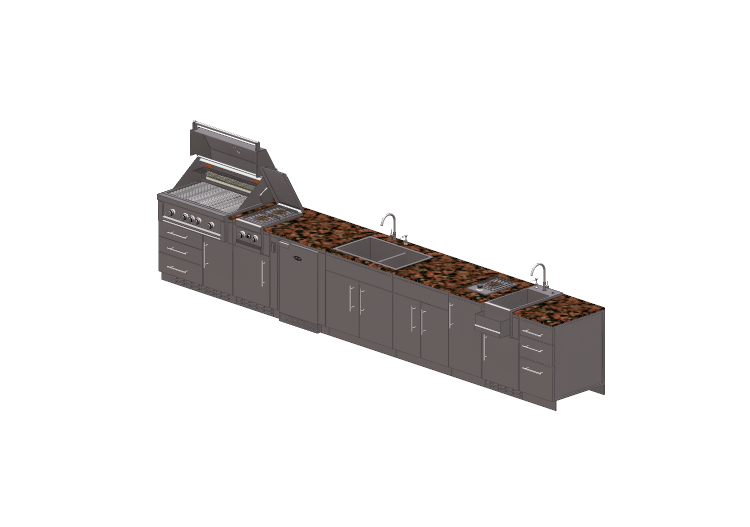 Cucine 3D - Cucina completa di elettrodomestici - Sunstone ... Cucine 3D - Cucina completa di elettrodomestici - Sunstone ...