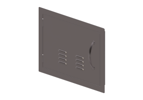 Vantaux 3D - Vantail en m&eacute;tal - Sunstone - A DH1420 L