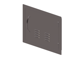 Hojas 3D - Puerta met&aacute;lica - Sunstone - A DH1420 R