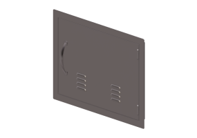 Hojas 3D - Puerta met&aacute;lica - Sunstone - A DH1724 R