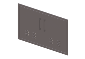 Ante 3D - Porta de metal - Sunstone - BA VDD42