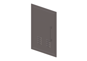 Ante 3D - Porta de metal - Sunstone - BA VDVL1420 L