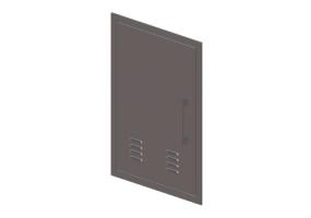 Ante 3D - Porta de metal - Sunstone - BA VDVL1724 L
