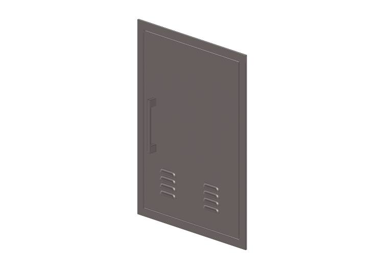 Hojas 3D - Puerta metálica - Sunstone - BA VDVR1724 R -... Hojas 3D - Puerta metálica - Sunstone - BA VDVR1724 R -...