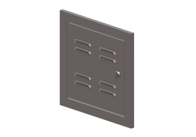 Ante 3D - Porta de metal - Sunstone - BA VSDL12