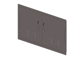 Hojas 3D - Puerta met&aacute;lica - Sunstone - C DD42