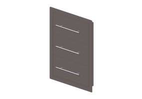 Ante 3D - Porta de metal - Sunstone - TEX 16TD