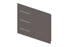 Ante 3D - Metal door - Sunstone - TEX 30TDDC