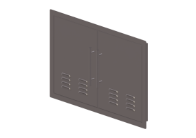 Hojas 3D - Puerta metálica - Sunstone - TEX 30VDD